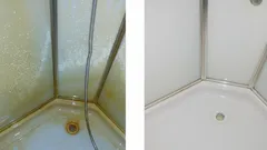 Hur man rengör en dusch utan att använda borstar eller kemikalier